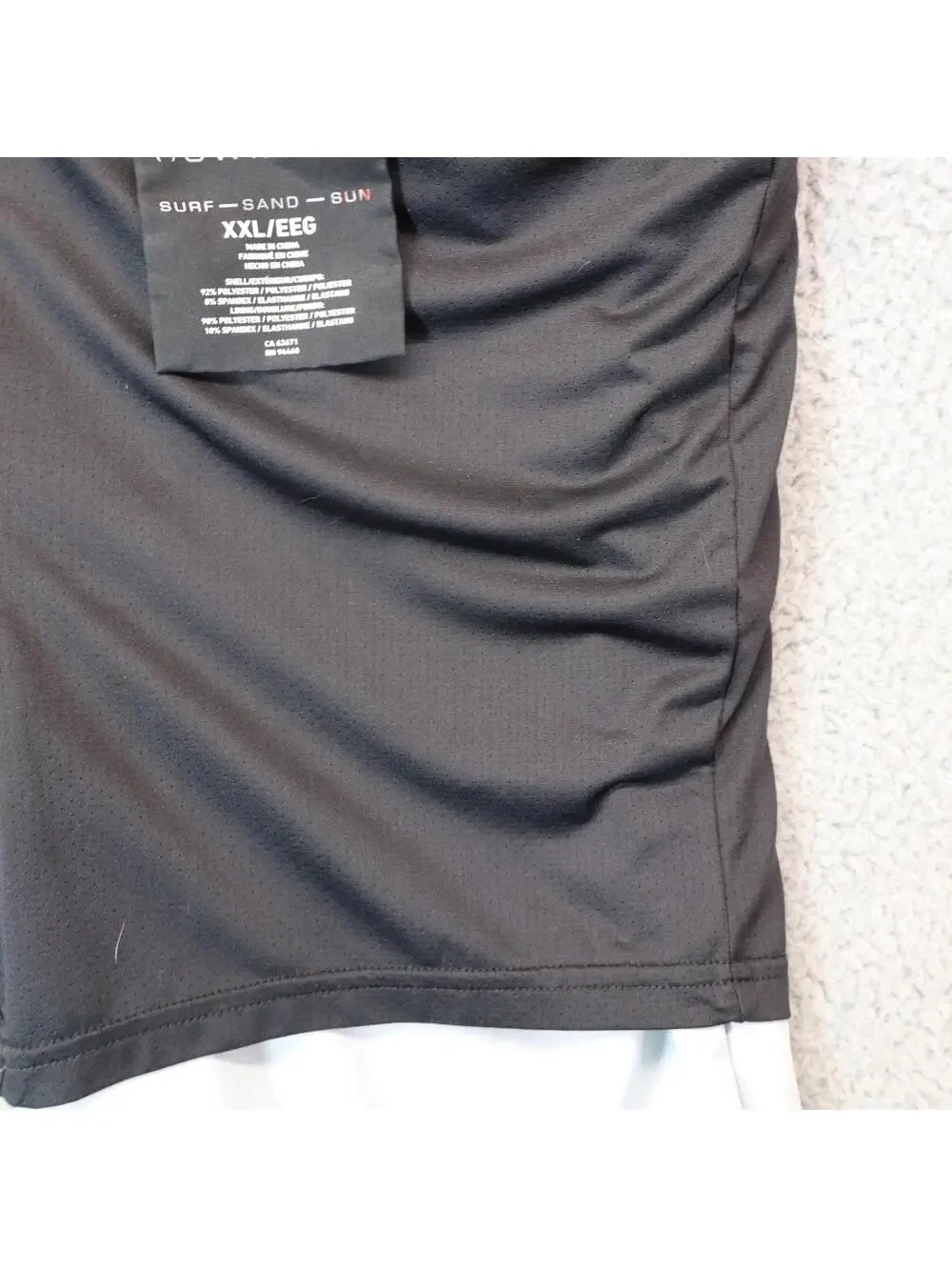 Spyder Swim Trunks Men 2XL XXL Blue Drawstring Swimsuit